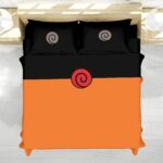 Housse De Couette Naruto Shippuden Parure de lit Ensemble De Literie