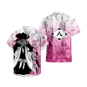 Chemise hawaïenne Bleach Shunsui Kyoraku - Maison Otaku