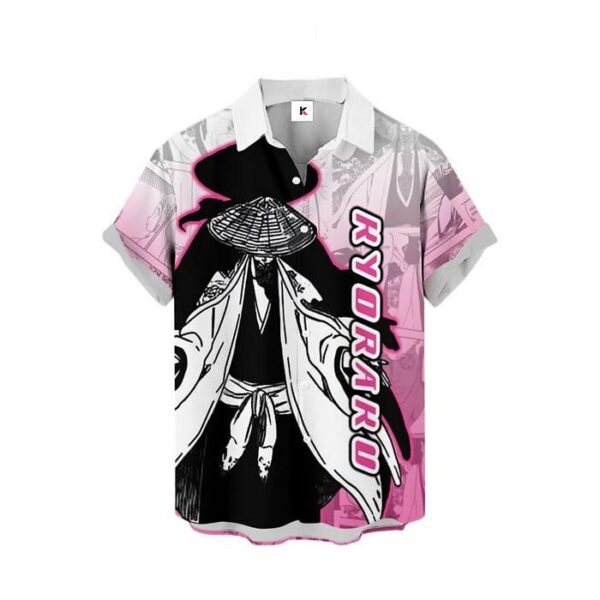Chemise hawaïenne Bleach Shunsui Kyoraku - Maison Otaku – Image 2