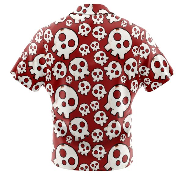 Chemise hawaïenne Emblème du Crâne Fire Force - Maison Otaku – Image 2