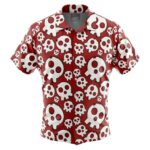 Chemise hawaïenne Emblème du Crâne Fire Force – Maison Otaku