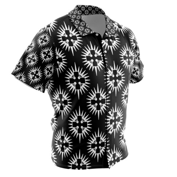 Chemise hawaïenne Temple du Saint Soleil Fire Force - Maison Otaku – Image 2