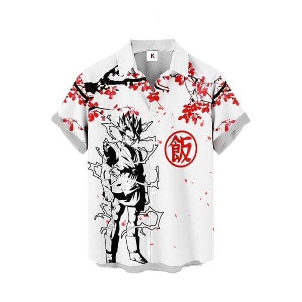 Chemise hawaïenne Dragon Ball Gohan Super Saiyan - Maison Otaku – Image 2