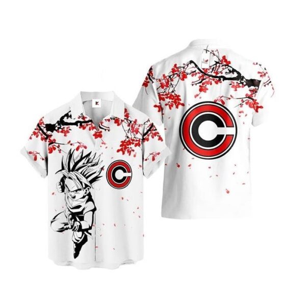 Chemise hawaïenne Dragon Ball Gohan enfant Super Saiyan - Maison Otaku