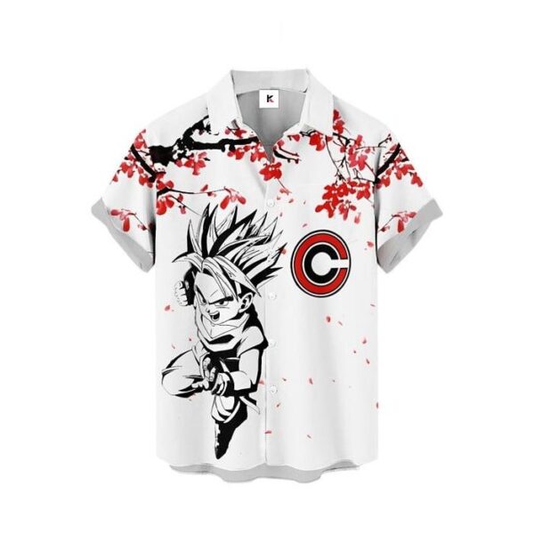 Chemise hawaïenne Dragon Ball Gohan enfant Super Saiyan - Maison Otaku – Image 2
