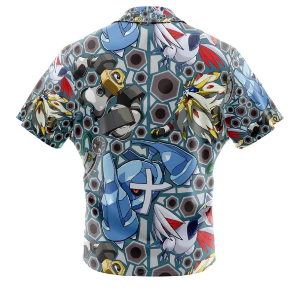 Chemise hawaïenne Type Acier Pokémon - Maison Otaku – Image 2