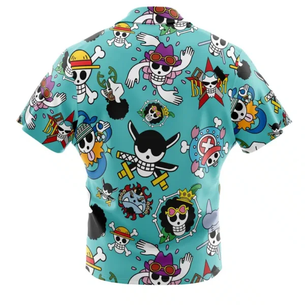 Chemise hawaïenne Jolly Roger Strawhats One Piece - Maison Otaku – Image 2