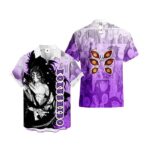 Chemise hawaïenne Demon Slayer Kokushibo – Maison Otaku