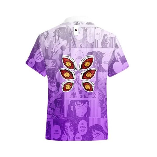 Chemise hawaïenne Demon Slayer Kokushibo - Maison Otaku – Image 3