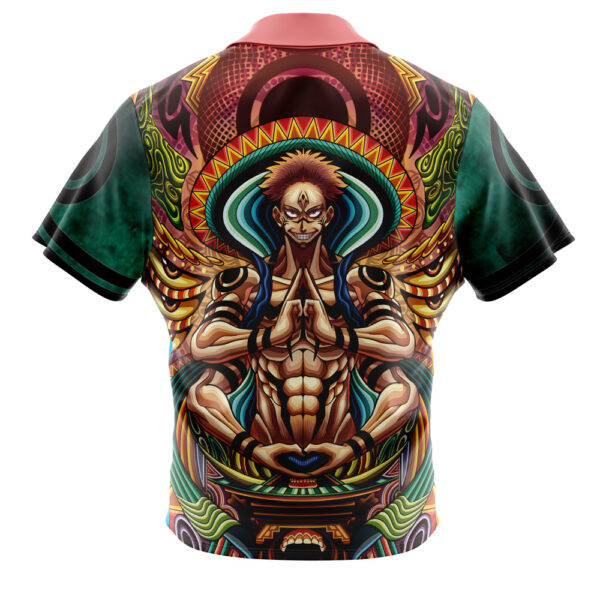 Chemise hawaïenne Uzumaki Trippy Ryomen Sukuna - Maison Otaku – Image 2