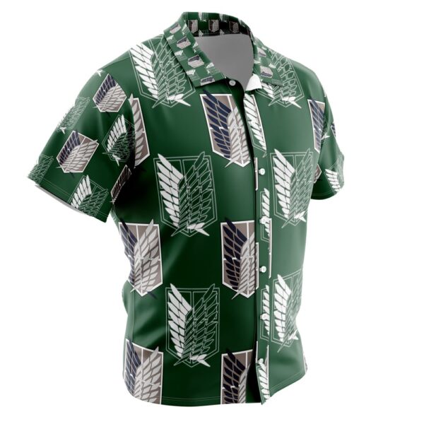 Chemise hawaïenne Survey Corps L’Attaque des Titans - Maison Otaku – Image 2