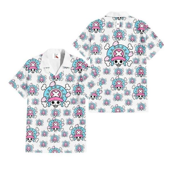 Chemise hawaïenne One Piece Tony Tony Chopper - Maison Otaku