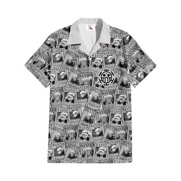 Chemise hawaïenne One Piece Trafalgar D. Law 03 - Maison Otaku – Image 2