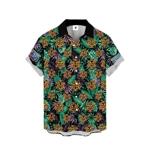Chemise hawaïenne One Piece Trafalgar D. Law - Maison Otaku – Image 2