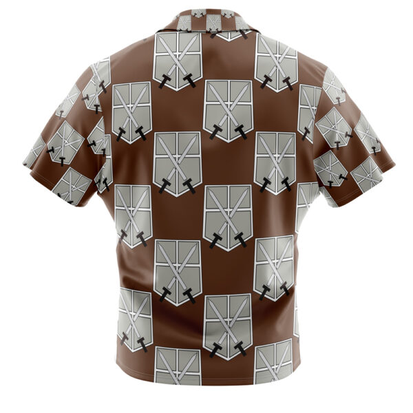 Chemise hawaïenne Corps d’entraînement L’Attaque des Titans - Maison Otaku – Image 3