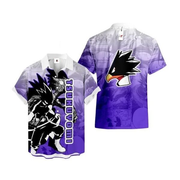 Chemise hawaïenne Naruto Tsukuyomi - Maison Otaku