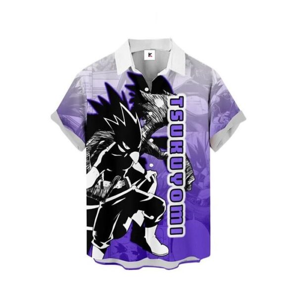 Chemise hawaïenne Naruto Tsukuyomi - Maison Otaku – Image 2