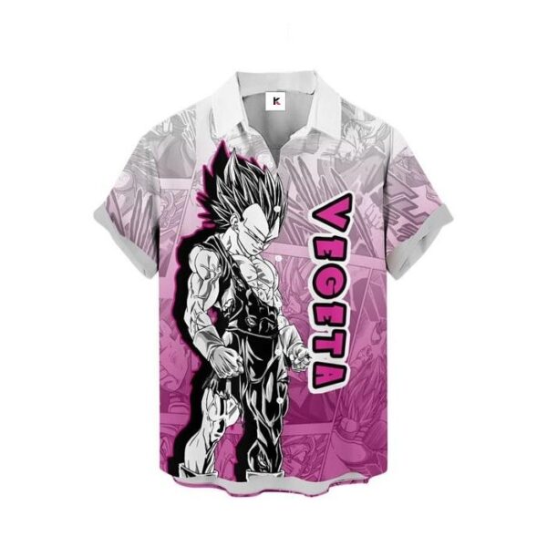 Chemise hawaïenne Dragon Ball Vegeta Ultra Ego 02 - Maison Otaku – Image 2