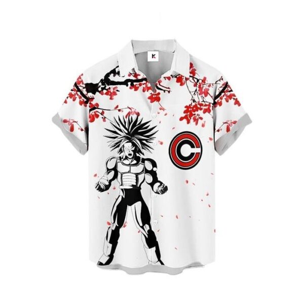 Chemise hawaïenne Dragon Ball Goku Ultra Super Saiyan - Maison Otaku – Image 2