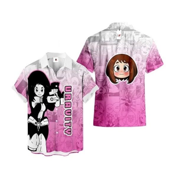 Chemise hawaïenne My Hero Academia Uravity - Maison Otaku