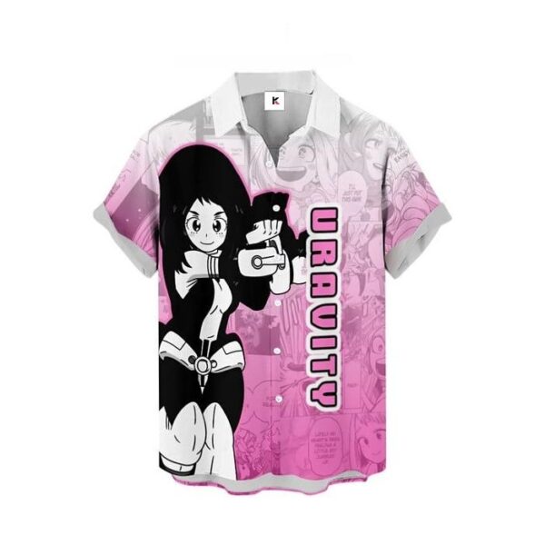 Chemise hawaïenne My Hero Academia Uravity - Maison Otaku – Image 2