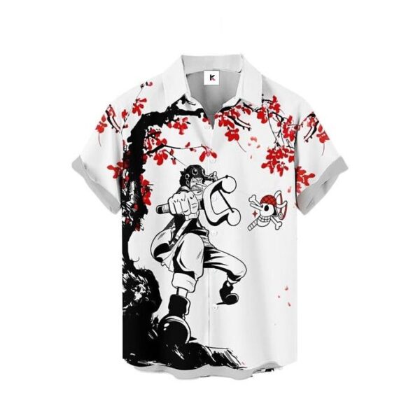 Chemise hawaïenne One Piece Usopp 02 - Maison Otaku – Image 2