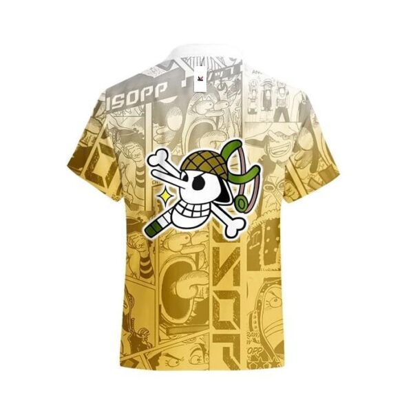 Chemise hawaïenne One Piece Sanji Symbole - Maison Otaku – Image 3