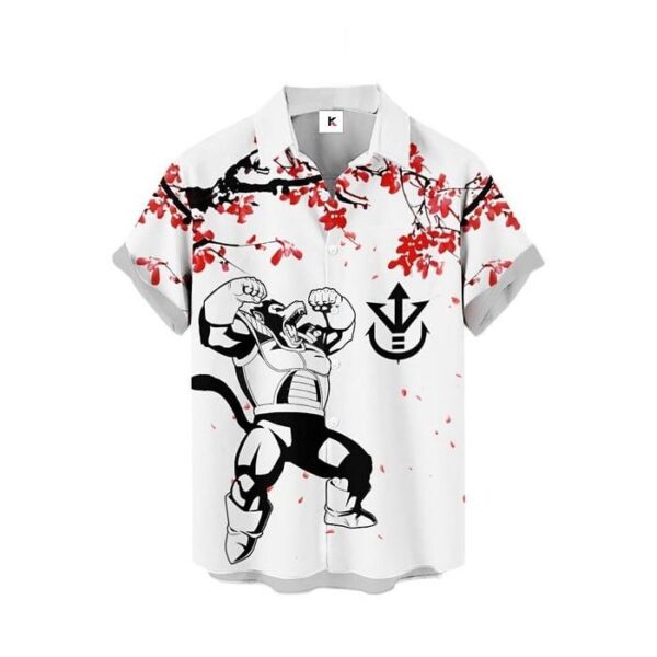 Chemise hawaïenne Dragon Ball Vegeta Singe géant - Maison Otaku – Image 2