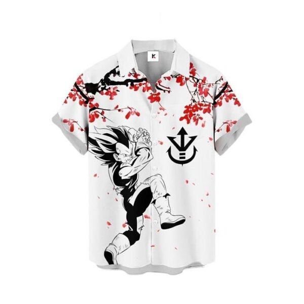 Chemise hawaïenne Dragon Ball Vegeta Ultra Ego - Maison Otaku – Image 2