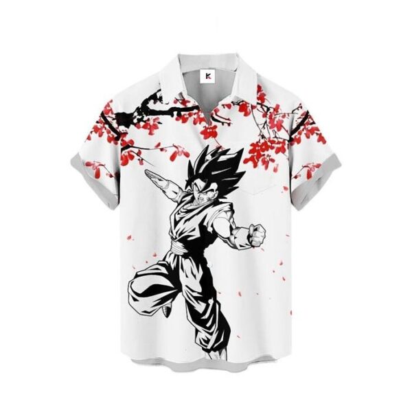 Chemise hawaïenne Dragon Ball Vegito 02 - Maison Otaku – Image 2