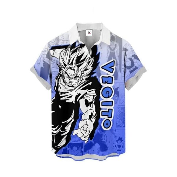Chemise hawaïenne Dragon Ball Vegito  - Maison Otaku – Image 2