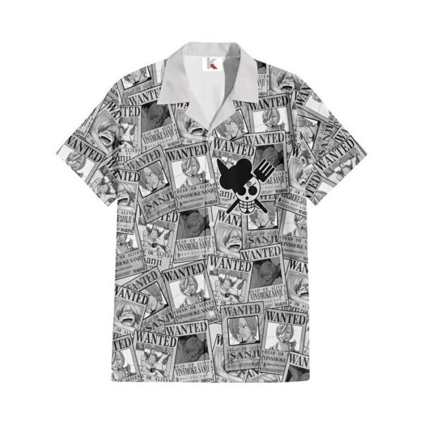 Chemise hawaïenne One Piece Sanji 02 - Maison Otaku – Image 2