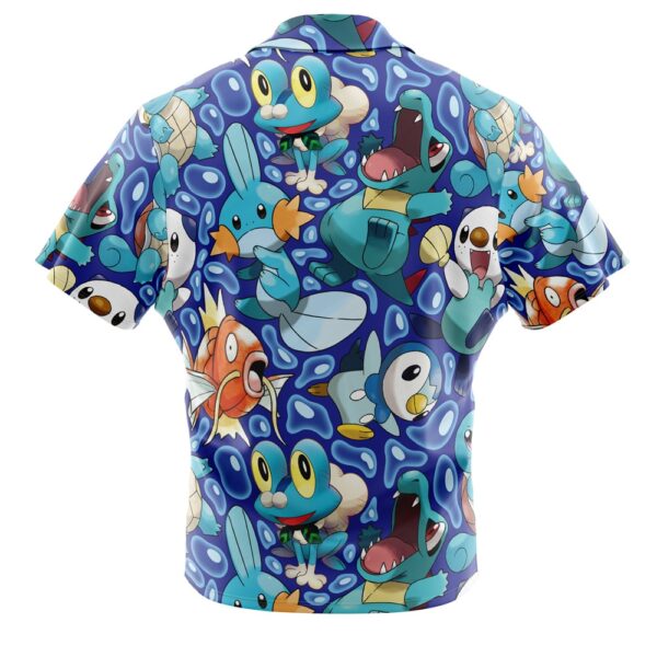 Chemise hawaïenne Types Eau Pokémon - Maison Otaku – Image 2