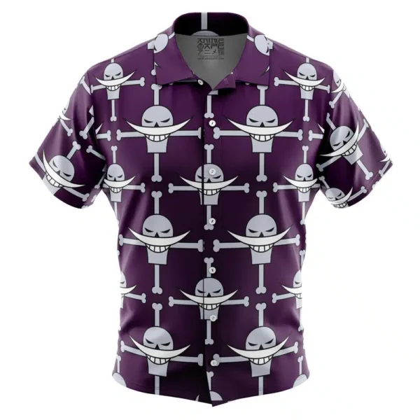 Chemise hawaïenne Whitebeard Jolly Roger One Piece - Maison Otaku