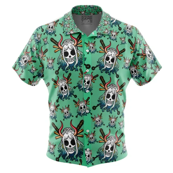 Chemise hawaïenne Yamato Jolly Roger One Piece - Maison Otaku