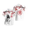 Chemise hawaïenne Dragon Ball Yamcha Fleur de cerisier - Maison Otaku