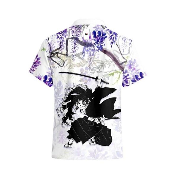 Chemise hawaïenne Demon Slayer Sanemi Shinazugawa - Maison Otaku – Image 3