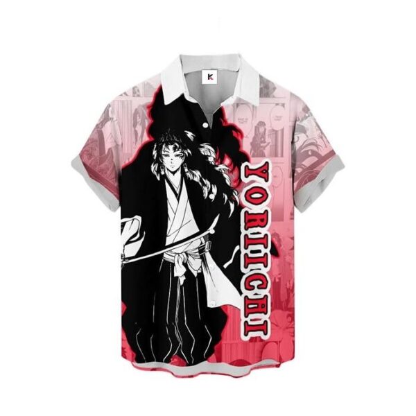 Chemise hawaïenne Demon Slayer Yoriichi Tsugikuni - Maison Otaku – Image 2