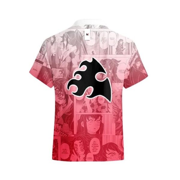 Chemise hawaïenne Demon Slayer Sanemi - Maison Otaku – Image 3
