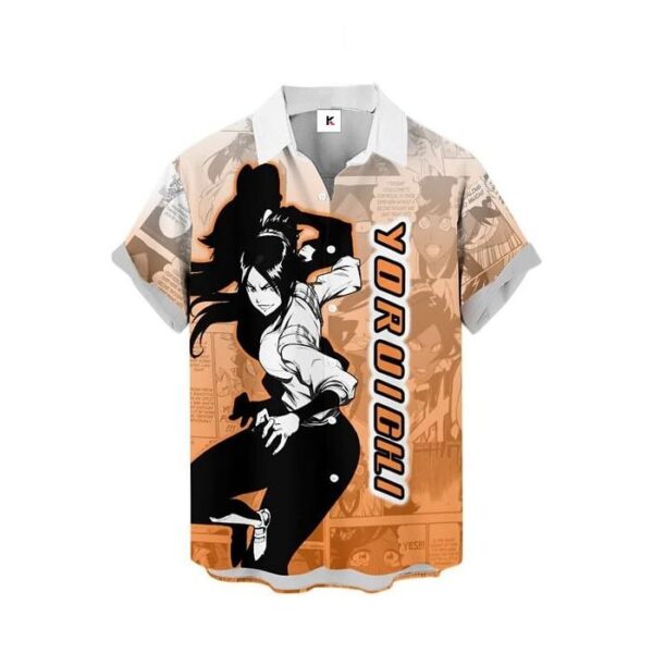 Chemise hawaïenne Bleach Yoruichi Shihouin - Maison Otaku – Image 2