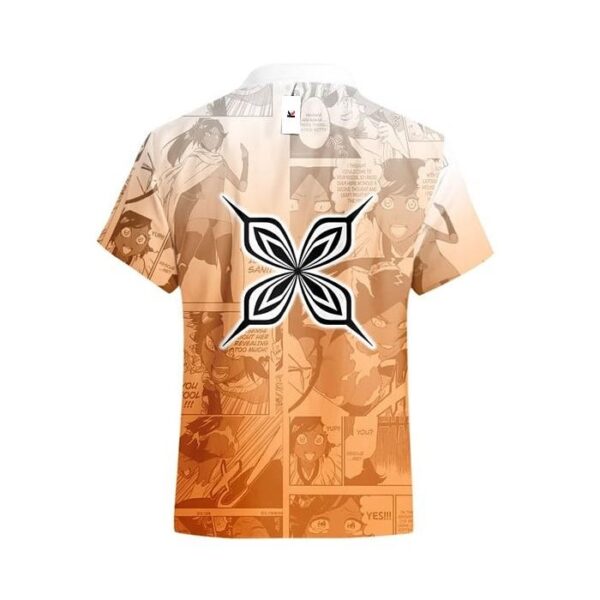 Chemise hawaïenne Bleach Yoruichi Shihouin - Maison Otaku – Image 3