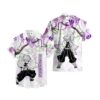 Chemise hawaïenne Demon Slayer Zenitsu Wisteria - Maison Otaku