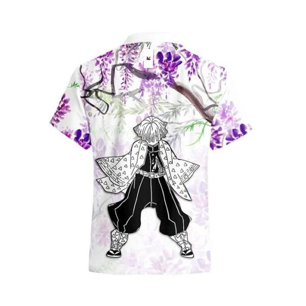 Chemise hawaïenne Demon Slayer Tanjiro - Maison Otaku – Image 3