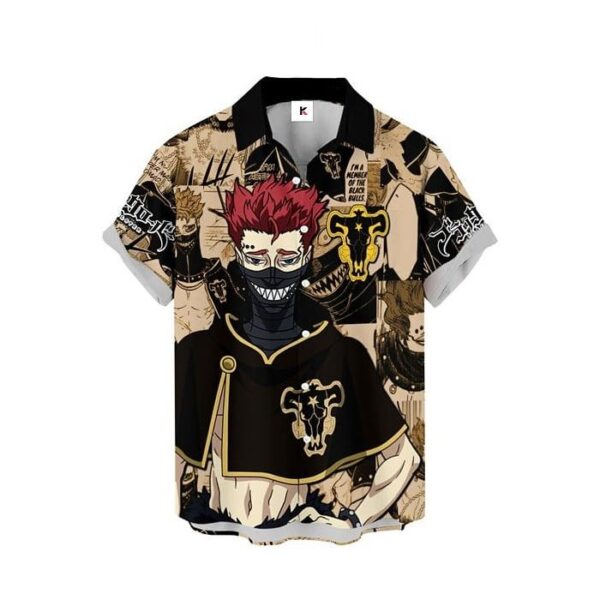 Chemise hawaïenne Black Clover Zora Ideale - Maison Otaku – Image 2