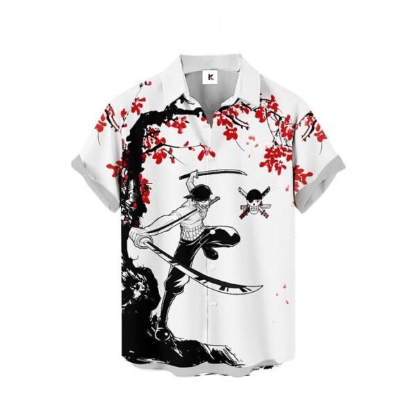 Chemise hawaïenne One Piece Tony Tony Chopper 04 - Maison Otaku – Image 3