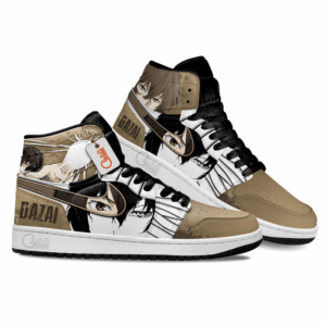 Baskets montantes Air Jordan Osamu Dazai – Chaussures montantes Bungou Stray Dogs