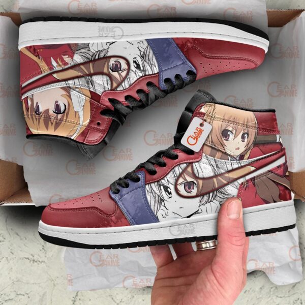 Baskets montantes Air Jordan Taiga Aisaka – Chaussures montantes Toradora! – Image 3