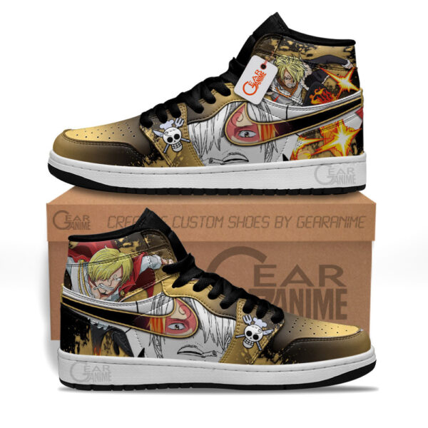 Baskets montantes Air Jordan Sanji – Chaussures montantes One Piece – Image 2