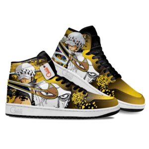 Baskets montantes Air Jordan Trafalgar Law – Chaussures montantes One Piece