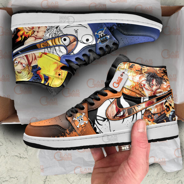 Baskets montantes Air Jordan Ace et Sabo – Chaussures montantes One Piece – Image 3